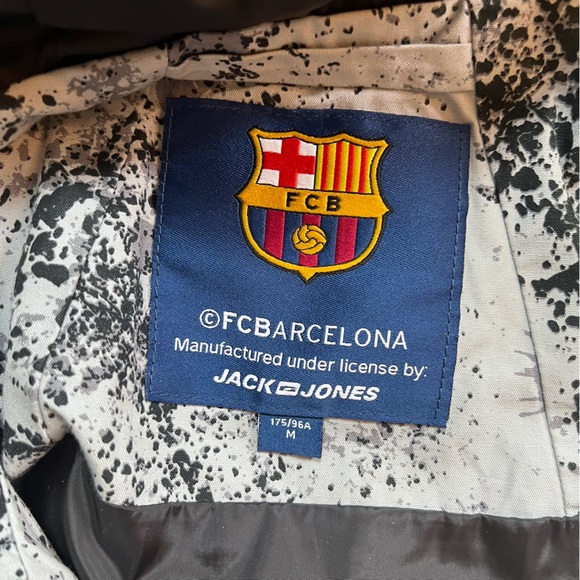 FC Barcelona x Jack Jones jacket size medium - Picture 3 of 4